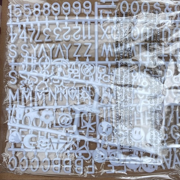 10x10 Felt Letter Board Kit - New with Box! - Picture 2 of 4